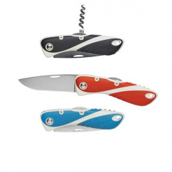 COUTEAU WICHARD AQUATERRA LAME LISSE TIRE BOUCHON