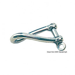 Manille torsadée en inox - OSCULATI