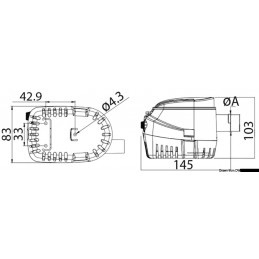 Pompe de cale Europump II automatique