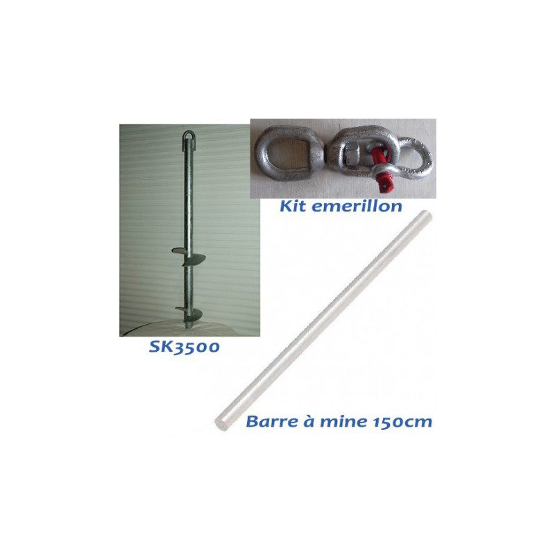 PACK ancre Skrew SK3500