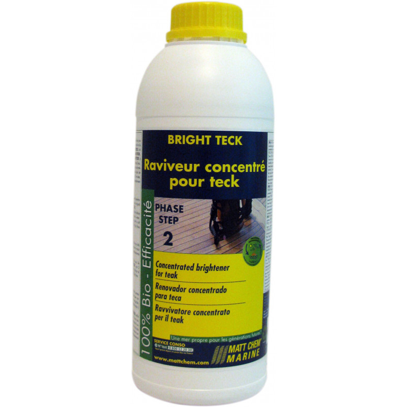 MATT CHEM - BRIGHT TECK Raviveur concentré pour bois