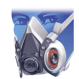 Demi-masque 3M™ 6200 - Réutilisable