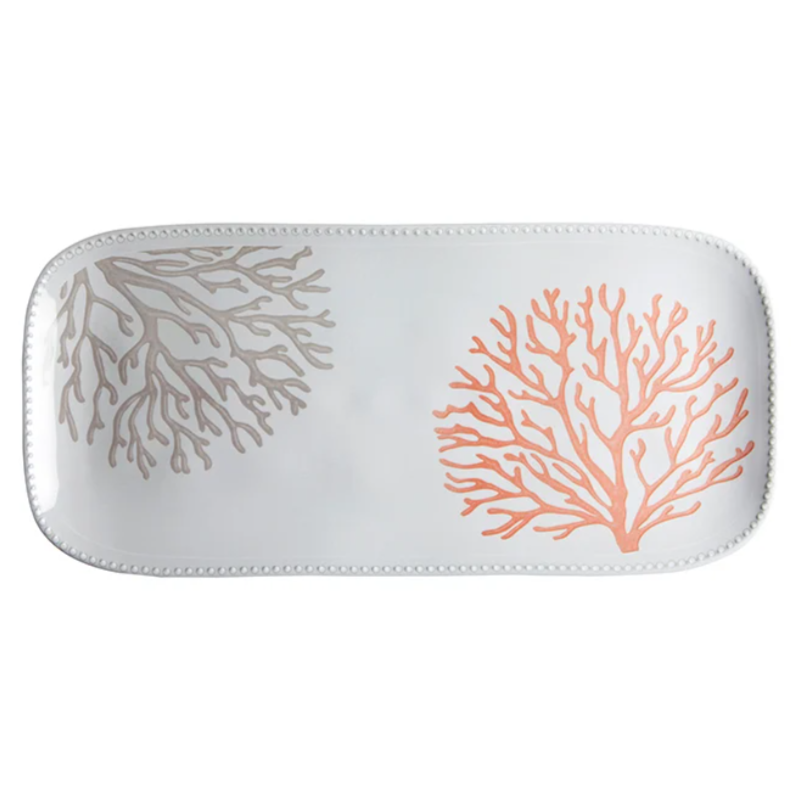 Set 2 plateaux Harmony corail orange - Marine Business