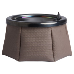 Cendrier Sail Marron avec Couvercle | MARINE BUSINESS