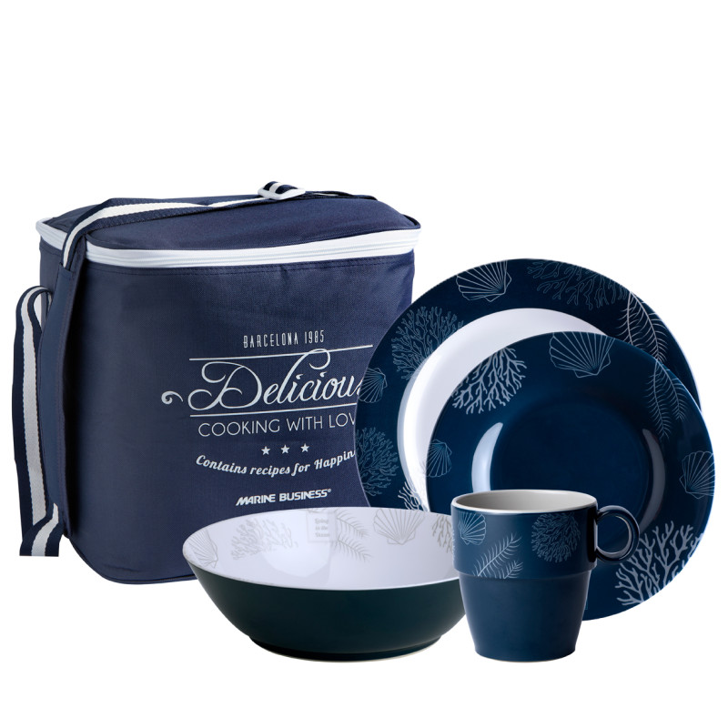 Pack Vaisselle Mélamine Living – Marine Business
