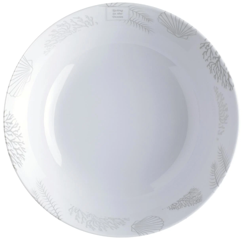 Bol / Assiette creuse mélaminé Living | Lot de 6 – Marine Business