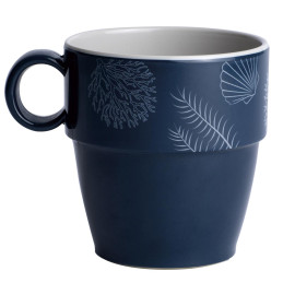 Mug en mélaminé Living | Lot de 6 – Marine Business