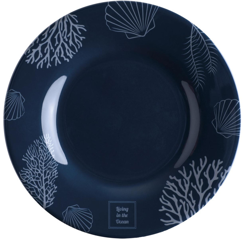 Assiette à Dessert mélaminé Living | Lot de 6 – Marine Business
