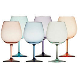 6 Verres à pied Party Stars...