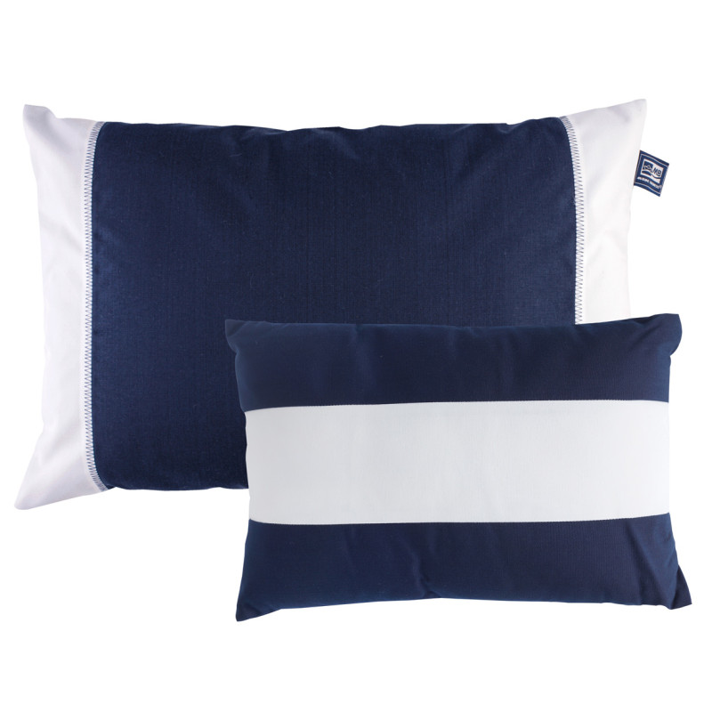 Coussin Oreiller Waterproof Bleu – Marine Business | Lot de 2