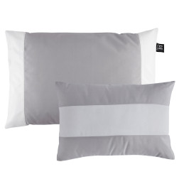Coussin Oreiller Waterproof Gris – Marine Business | Lot de 2