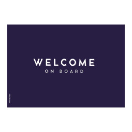Tapis Welcome Antimicrobien...